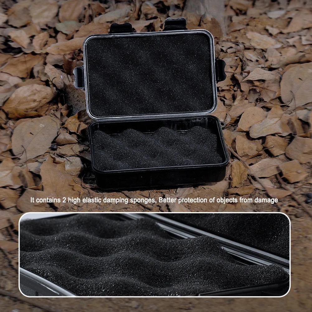 Waterproof Dry Storage Box Portable Plastic Sealed EDC Survival Tool Gear Case