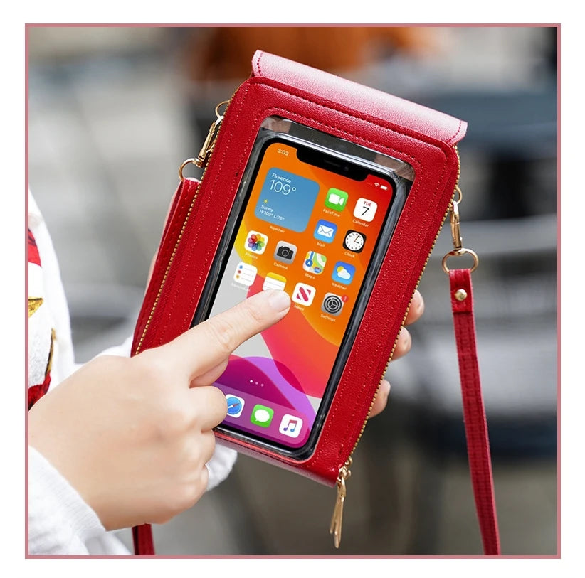 Touch Screen Phone Crossbody Bag
