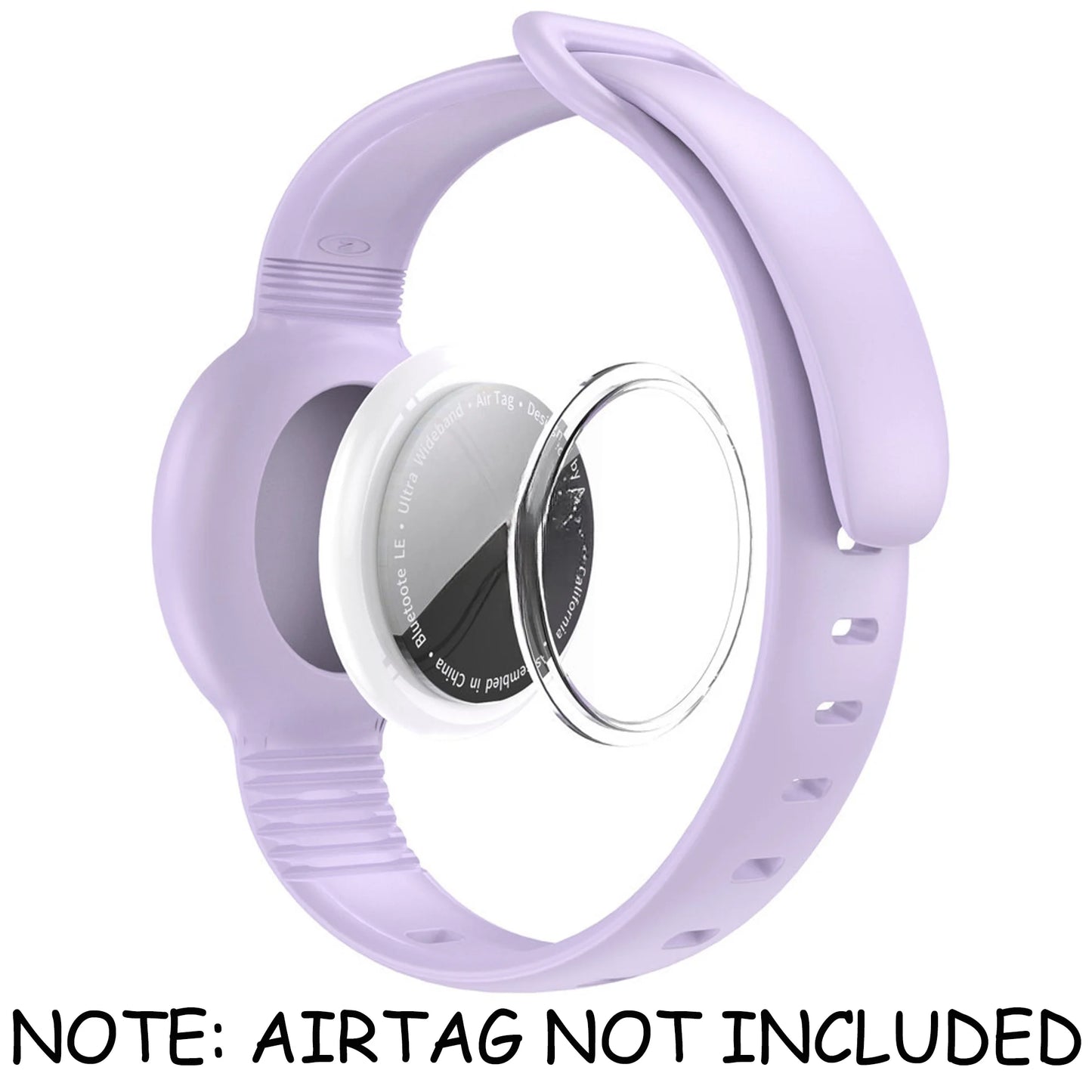 Waterproof AirTag Bracelet for Kids Nylon Hidden Tracker Wristband Toddler Band