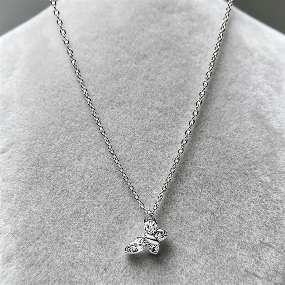 925 Sterling Silver Colorful Heart Necklace 2026