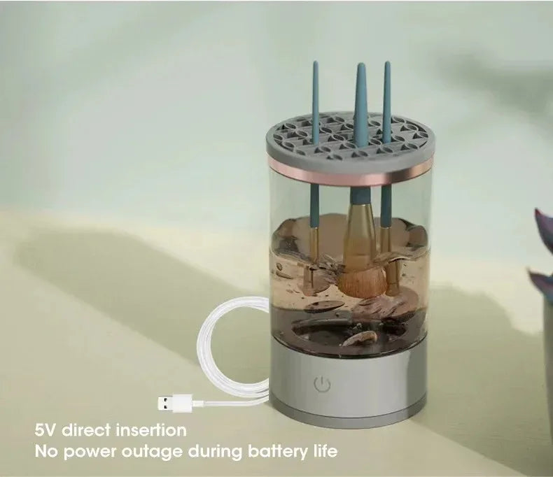 Electric Makeup Brush Cleaner & Dryer Machine