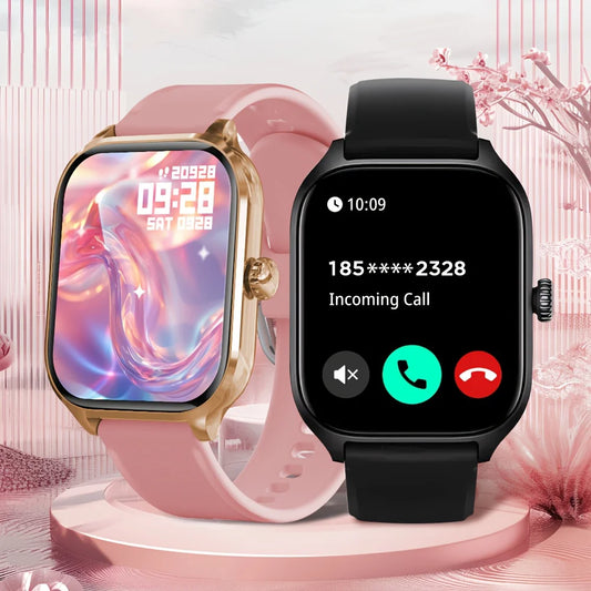 2.01 inch HD Touch Screen Smart Watch with Bluetooth Call & Fitness Tracker