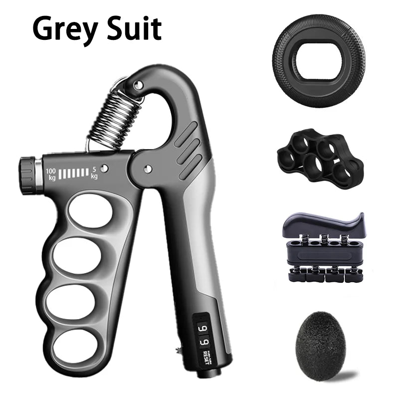 Adjustable Heavy-Duty Hand Strengthener | 5–150kg Grip Strength Trainer