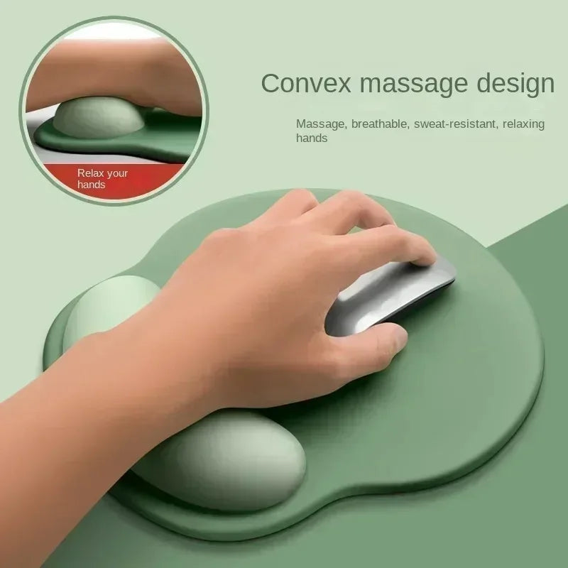 Gradient Ergonomic Mouse Pad with Wrist Support