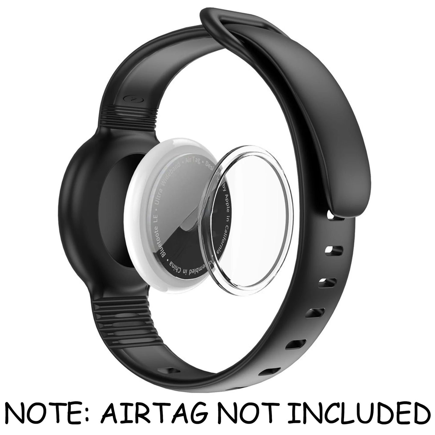 Waterproof AirTag Bracelet for Kids Nylon Hidden Tracker Wristband Toddler Band