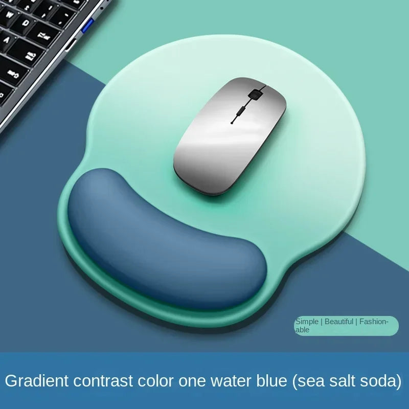 Gradient Ergonomic Mouse Pad with Wrist Support