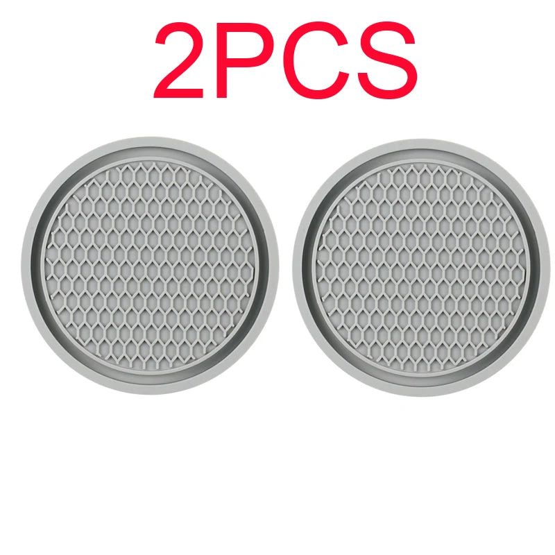 Rhinestone Non-Slip Car Cup Pad Interior Decor