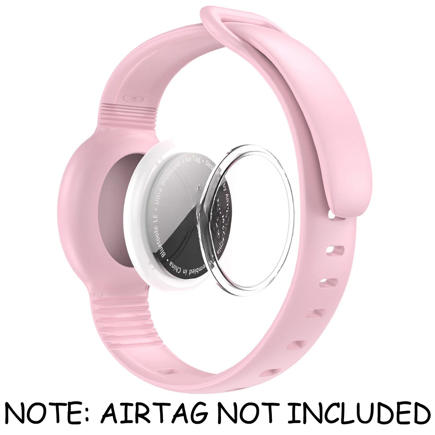 Waterproof AirTag Bracelet for Kids Nylon Hidden Tracker Wristband Toddler Band