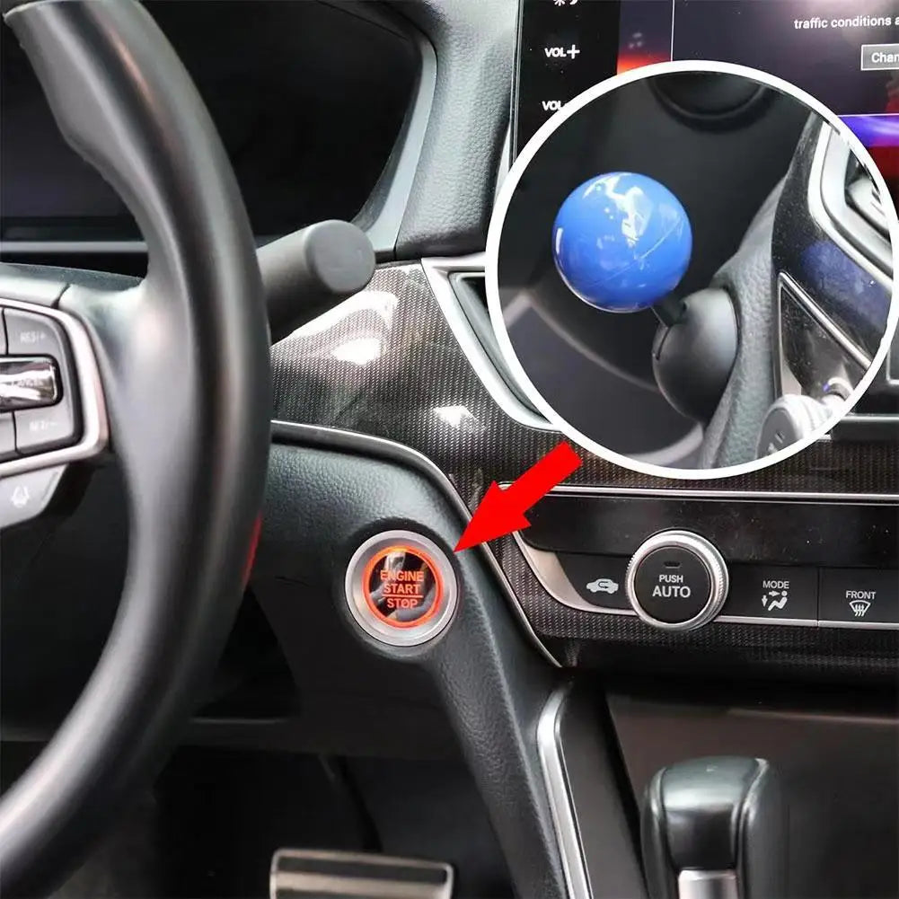 Car Start Button Cover Joystick Rocker Automotive Push Ignition Start Stop Lever
