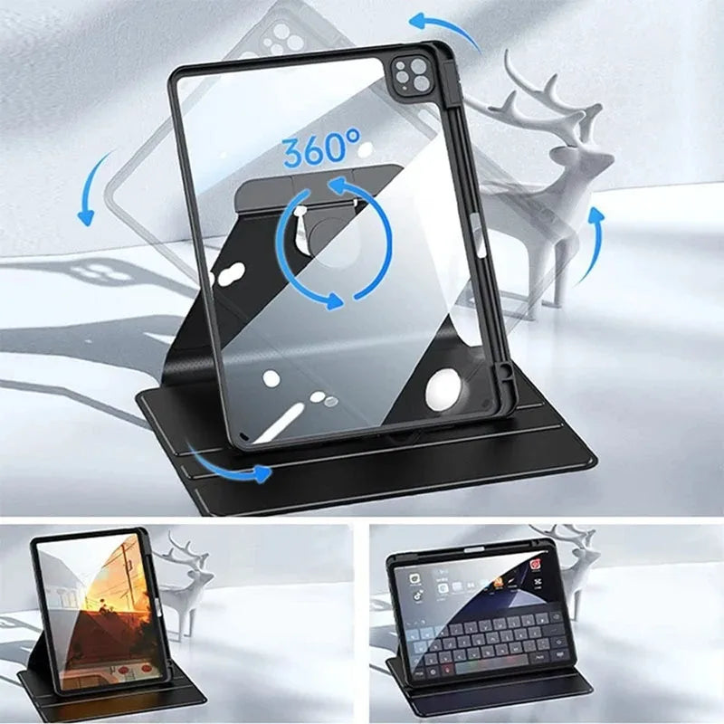 360° Rotating iPad Smart Case (Universal Fit)