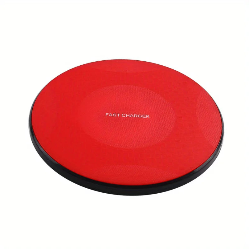 Ultra-Thin Wireless Charger Pad Stand – Fast Charging Dock for iPhone 15/14/13/12/11, Samsung & Xiaomi