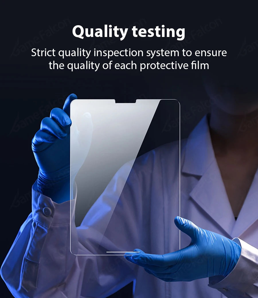 iPad Tempered Glass Screen Protector (Universal Fit)