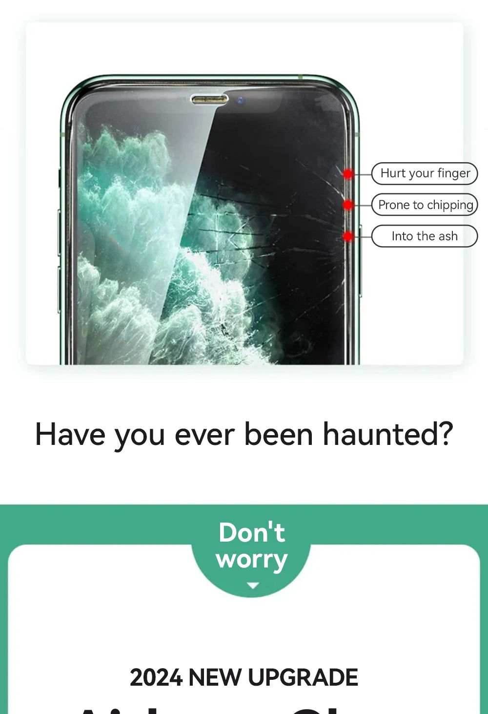 Joyroom HD Tempered Glass Screen Protector for iPhone
