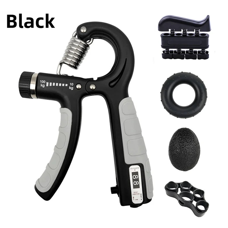 Adjustable Grip Strength Trainer – Hand & Forearm Strengthener for Muscle Building
