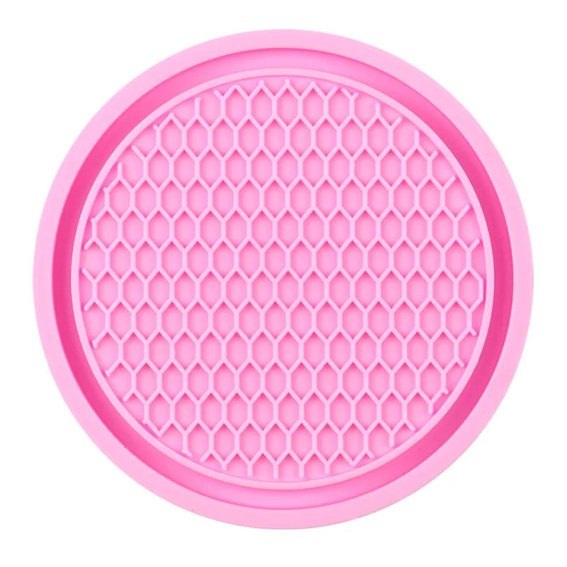 Rhinestone Non-Slip Car Cup Pad Interior Decor