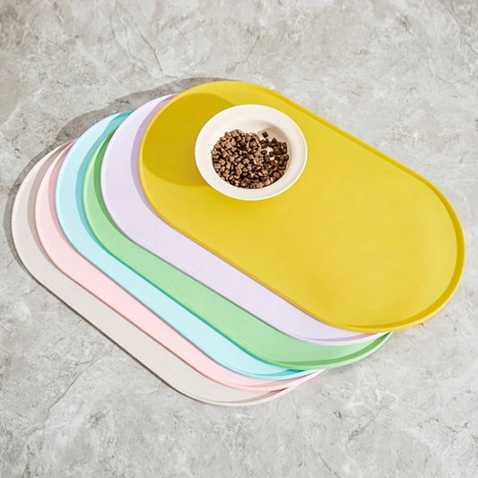 Waterproof Non-Slip Pet Feeding Mat – Food Bowl Placemat for Dogs & Cats