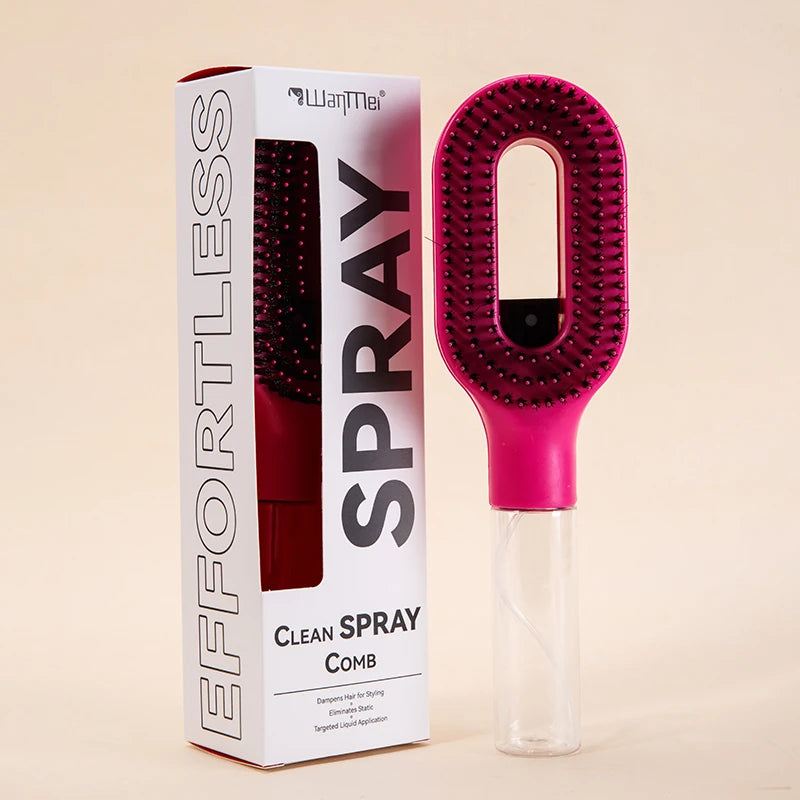 2-in-1 Spray Bottle Scalp Massage Comb