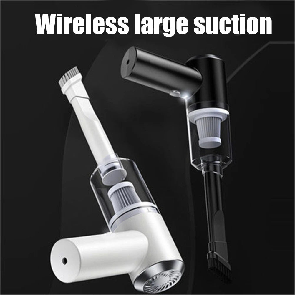 Mini Handheld Car Vacuum Cleaner & Interior Blower | Lightweight Wet & Dry Solution