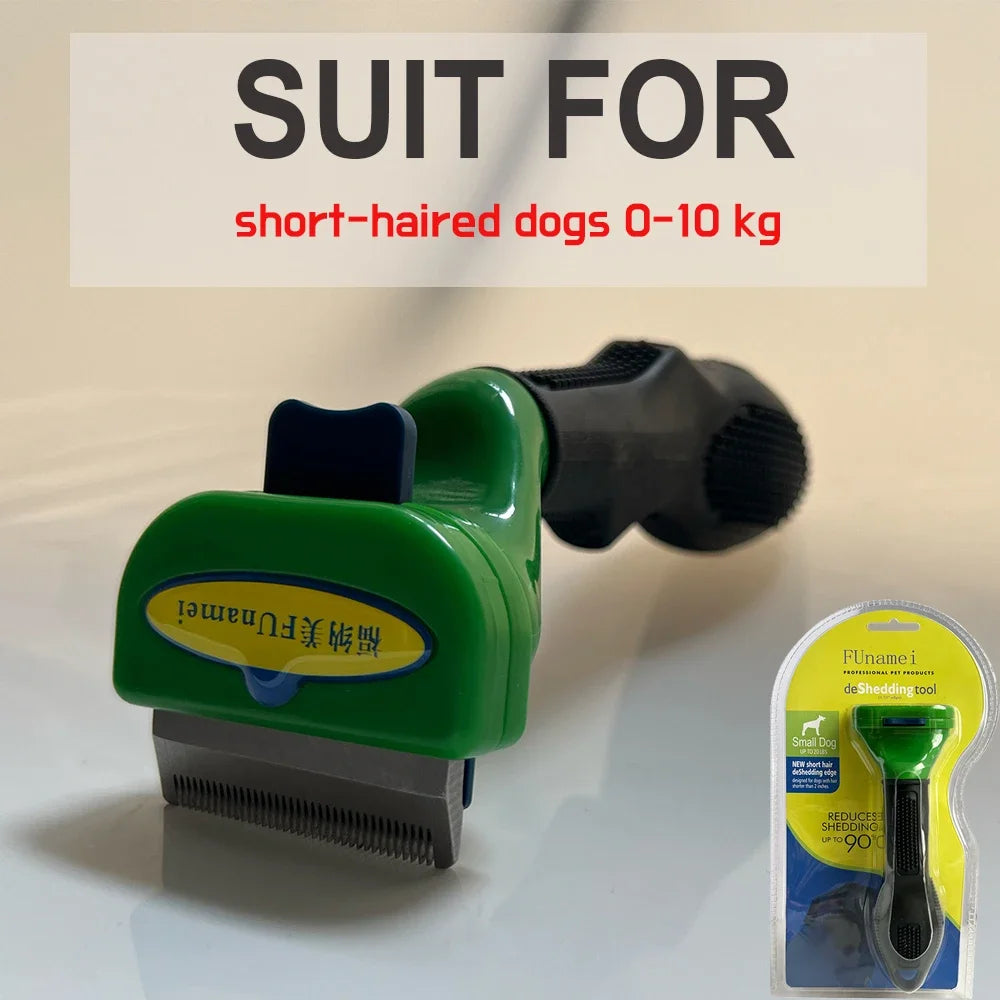 Pet Grooming Brush for Dogs & Cats – Hair Removal & Massage Comb Tool