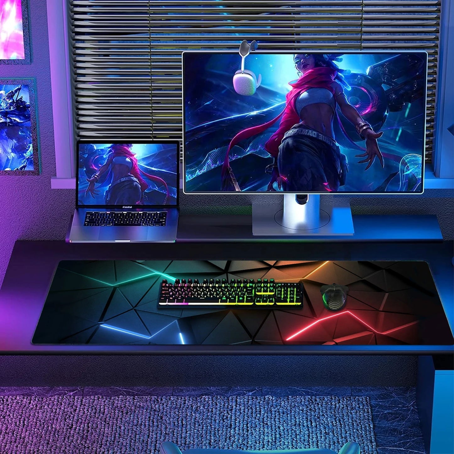 Extended Large Gaming Mouse Pad Desk Mat