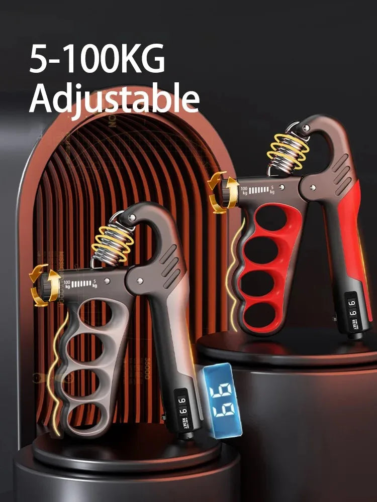 Adjustable Heavy-Duty Hand Strengthener | 5–150kg Grip Strength Trainer