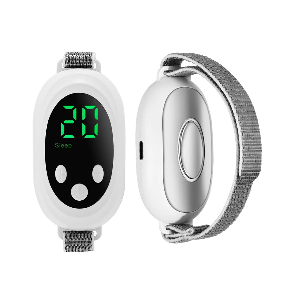 Microcurrent Sleep Aid Device EMS Insomnia Relief Intelligent Palm Pulse Massager