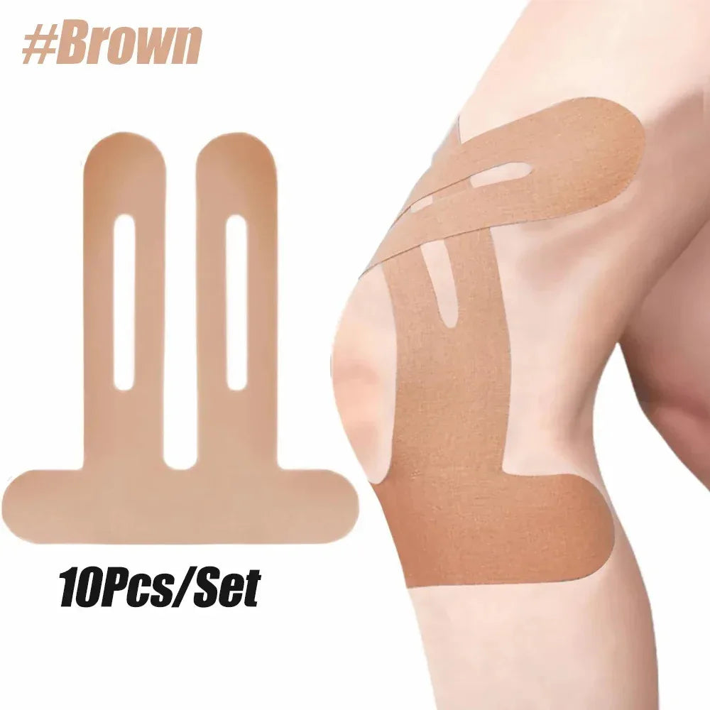 Kinesiology Knee Support Tape (10PCS)