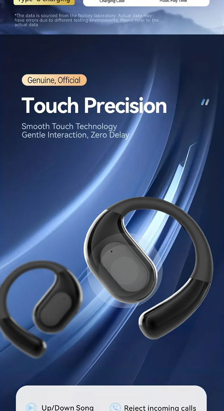 TWS Sports Wireless Bluetooth AI Translator Earbuds – Real-Time Language Translation & Noise Reduction