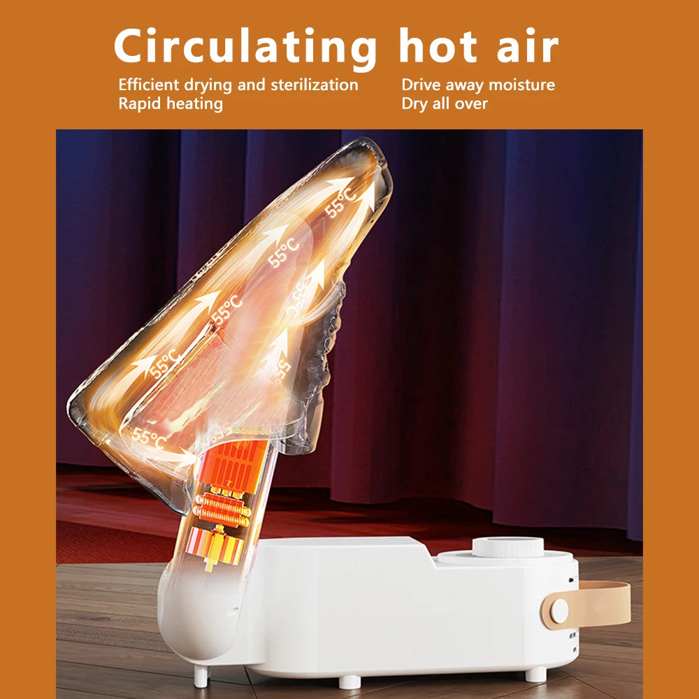 Portable Shoe Dryer with Timer – Fast Drying Boot & Sneaker Heater
