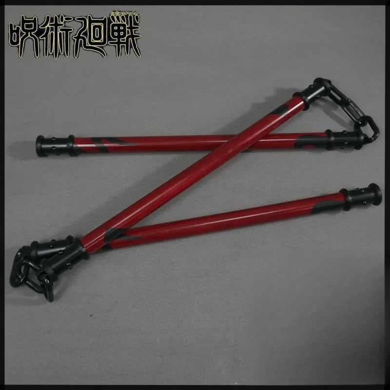 50cm Zenin Maki Katana Three-Section Staff Sansetsukon Jujutsu Kaisen Anime Jjk Cosplay Real Size Japanese Katana Sword Toy Gift