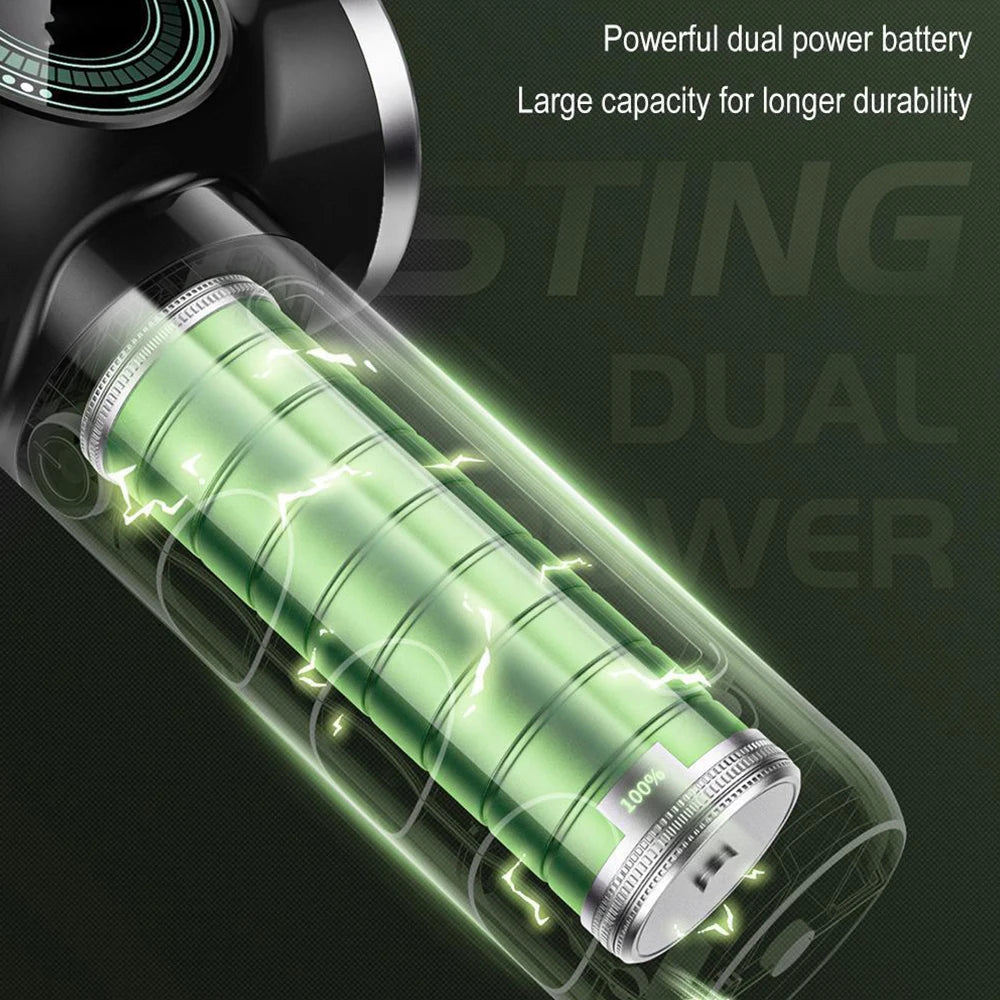 29000Pa Ultra-High Suction Mini Vacuum | 120W Wireless Handheld with Smart LCD Display