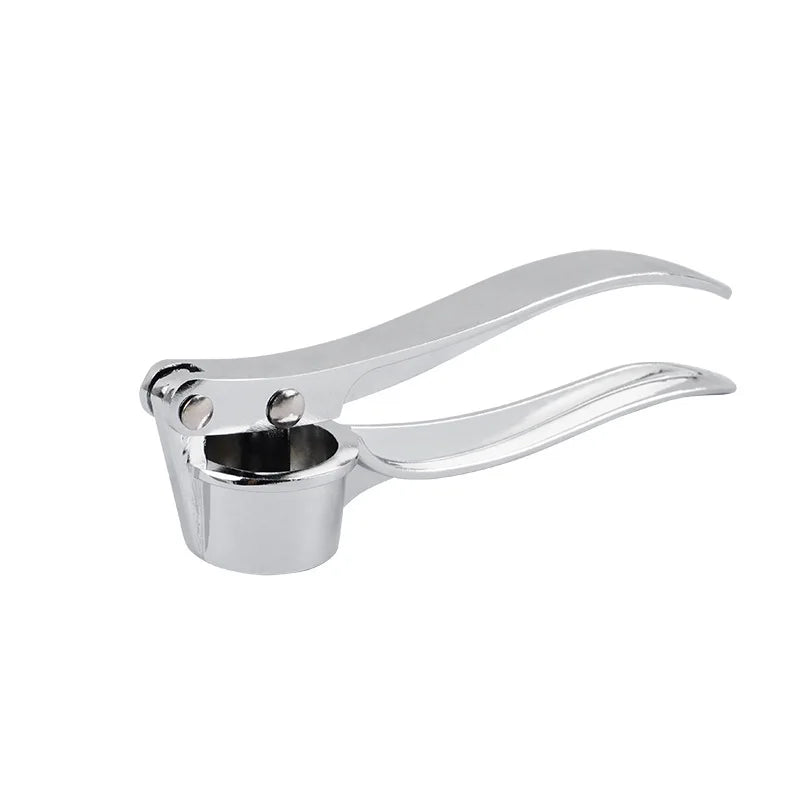 Professional Stainless Steel Garlic Press Mincer - Manual Grinding Squeezer