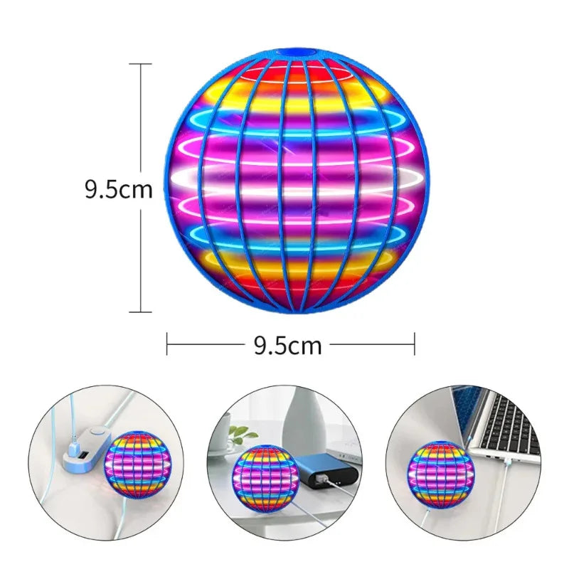 Magic Flying Ball Pro LED Boomerang Spinner Toy