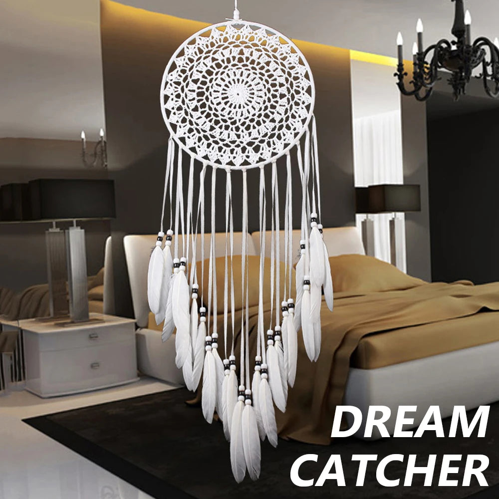 Large Nordic Style Dream Catcher Boho Kids Room Wall Hanging Decoration