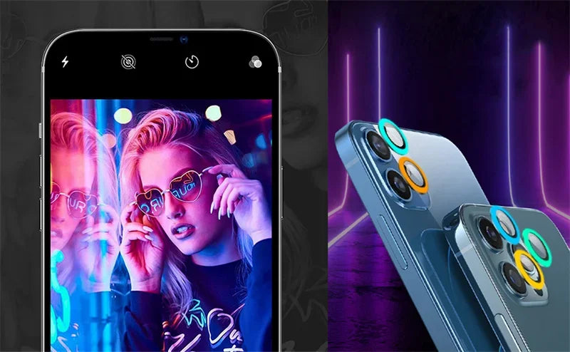 Luminous Camera Lens Protector for iPhone