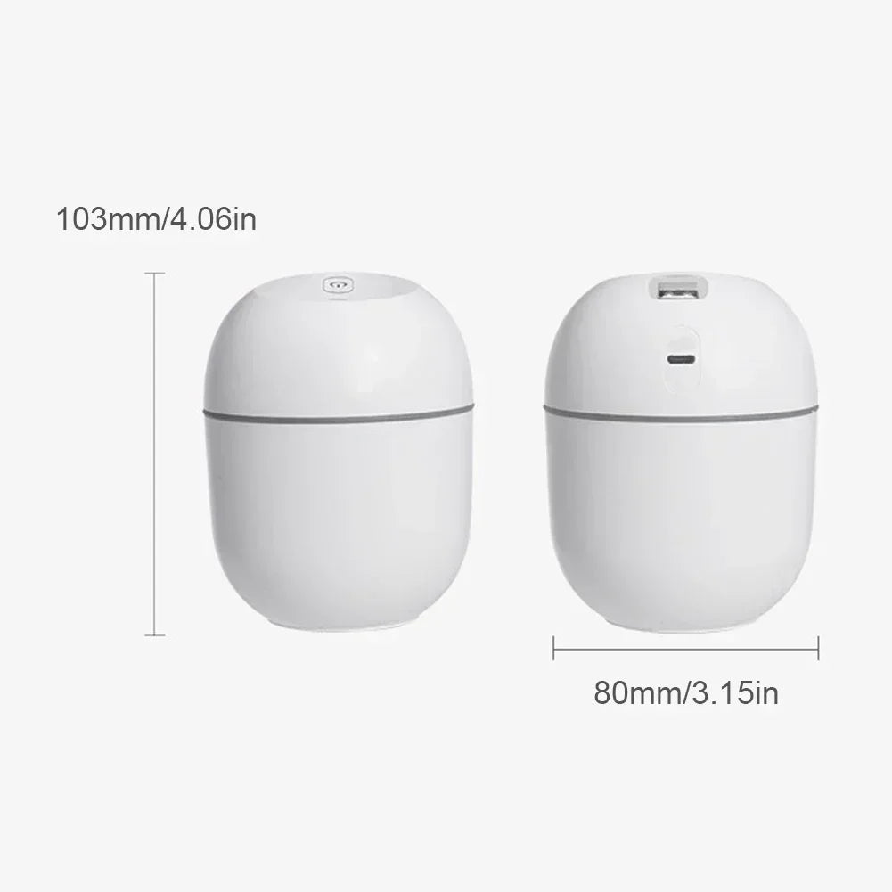 Portable USB Mini Humidifier with LED Light