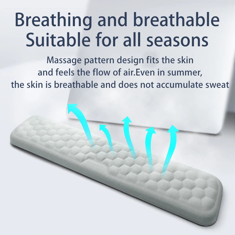 Ergonomic Keyboard & Mouse Wrist Rest Pad