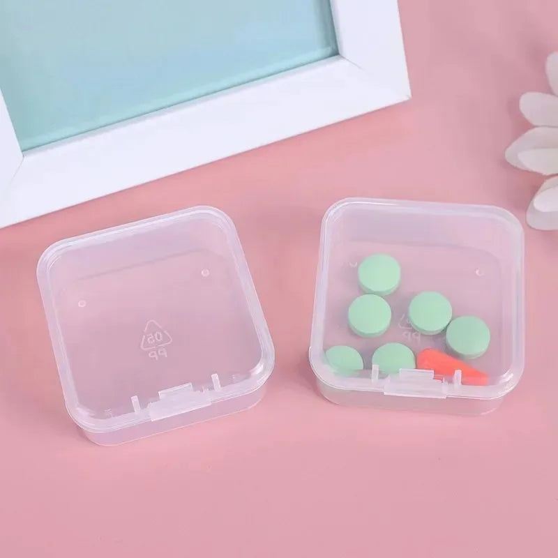 Mini Transparent Jewelry Storage Box Set
