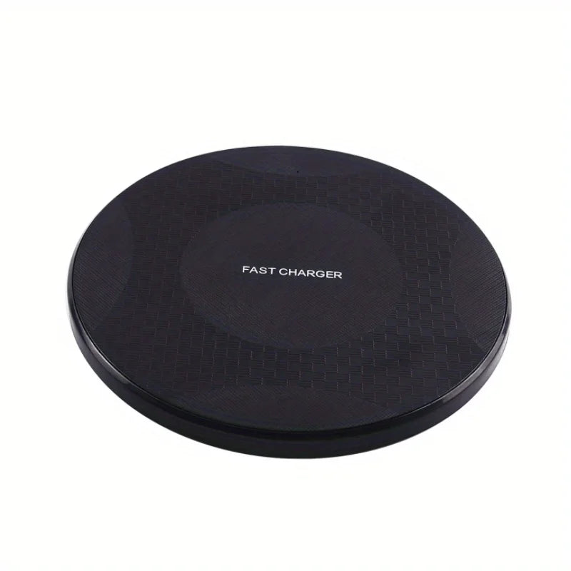 Ultra-Thin Wireless Charger Pad Stand – Fast Charging Dock for iPhone 15/14/13/12/11, Samsung & Xiaomi