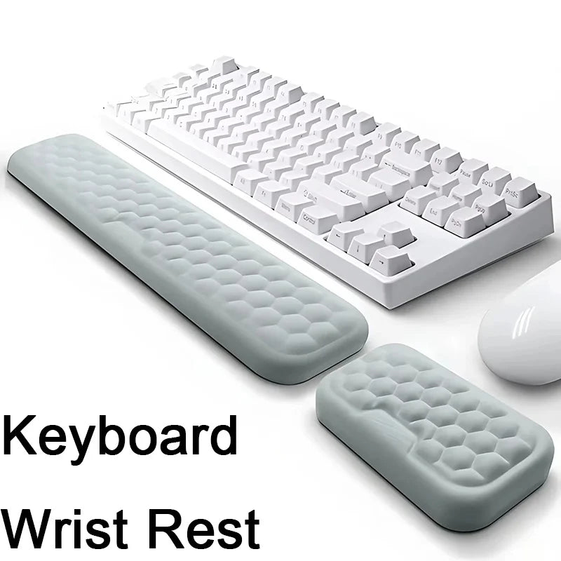 Ergonomic Keyboard & Mouse Wrist Rest Pad
