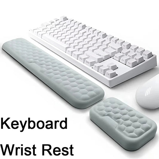Ergonomic Keyboard & Mouse Wrist Rest Pad