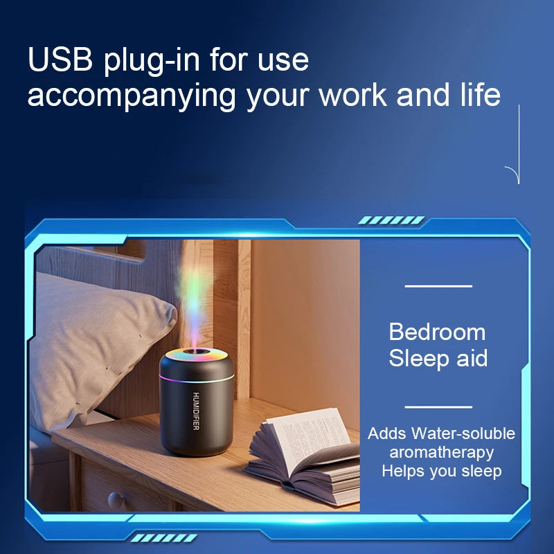180ML USB Mini Humidifier Aroma Diffuser