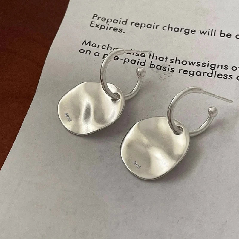 VENTFILLE 925 Sterling Silver Star Earring for Women Girl Personal Originality Trend Hip Hop Neutral Jewelry Gift Dropshipping