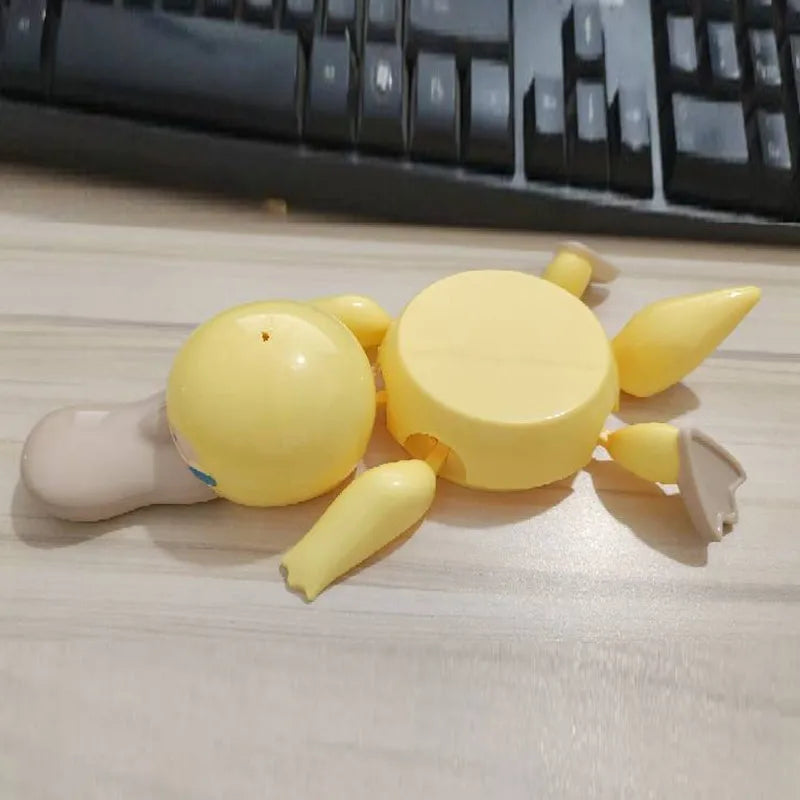 3D Cute Duck Coaster – Funny Pressable Stress Relief Desk Decor