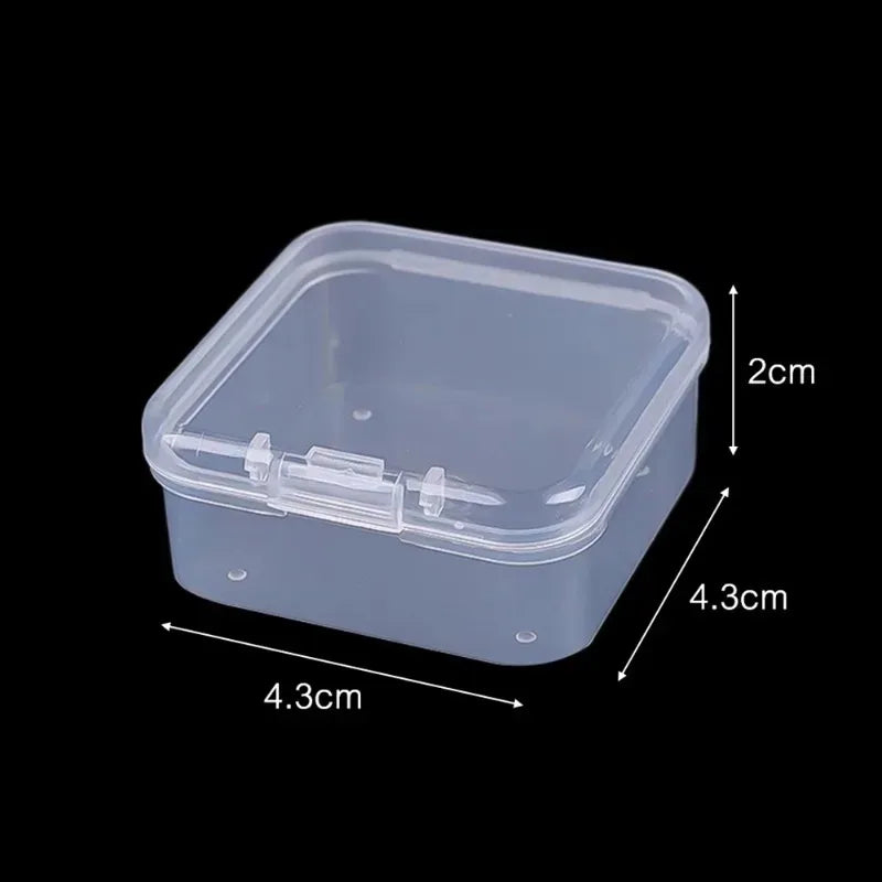 Mini Transparent Jewelry Storage Box Set