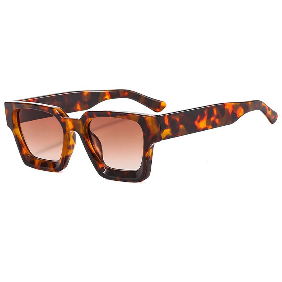 Fahion Vintage Small Square Sunglasses Men Women Retro Brand Designer Green Sun Glasses Unisex Ins Popular Shades Eyewear UV400