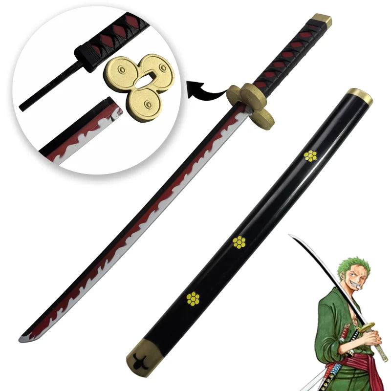 Roronoa Zoro & Trafalgar Law 72cm Cosplay Katana | PU Samurai Prop Toy Sword