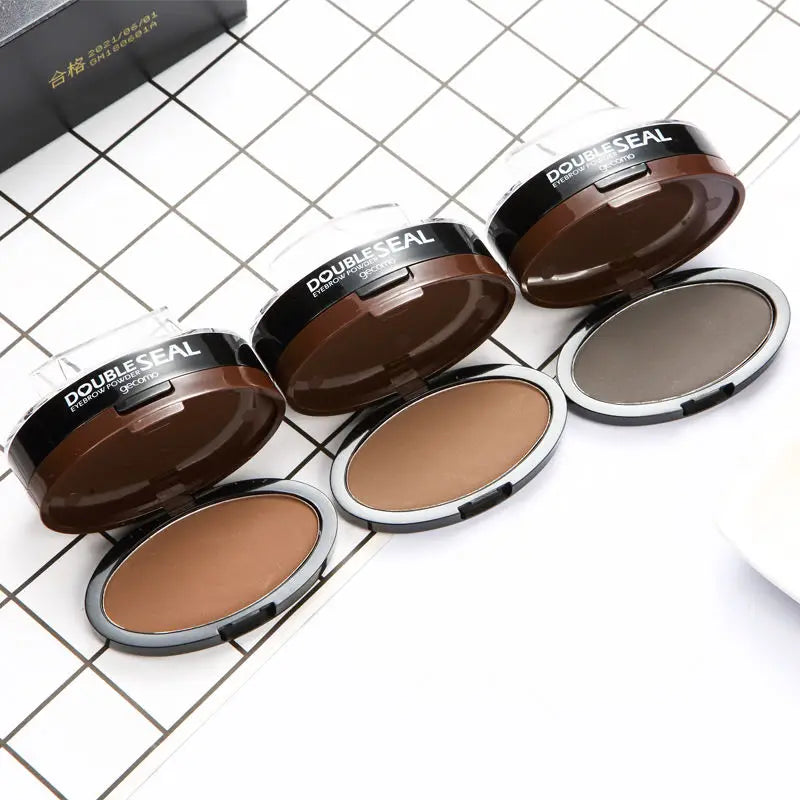 Waterproof Eyebrow Stamp Powder Kit