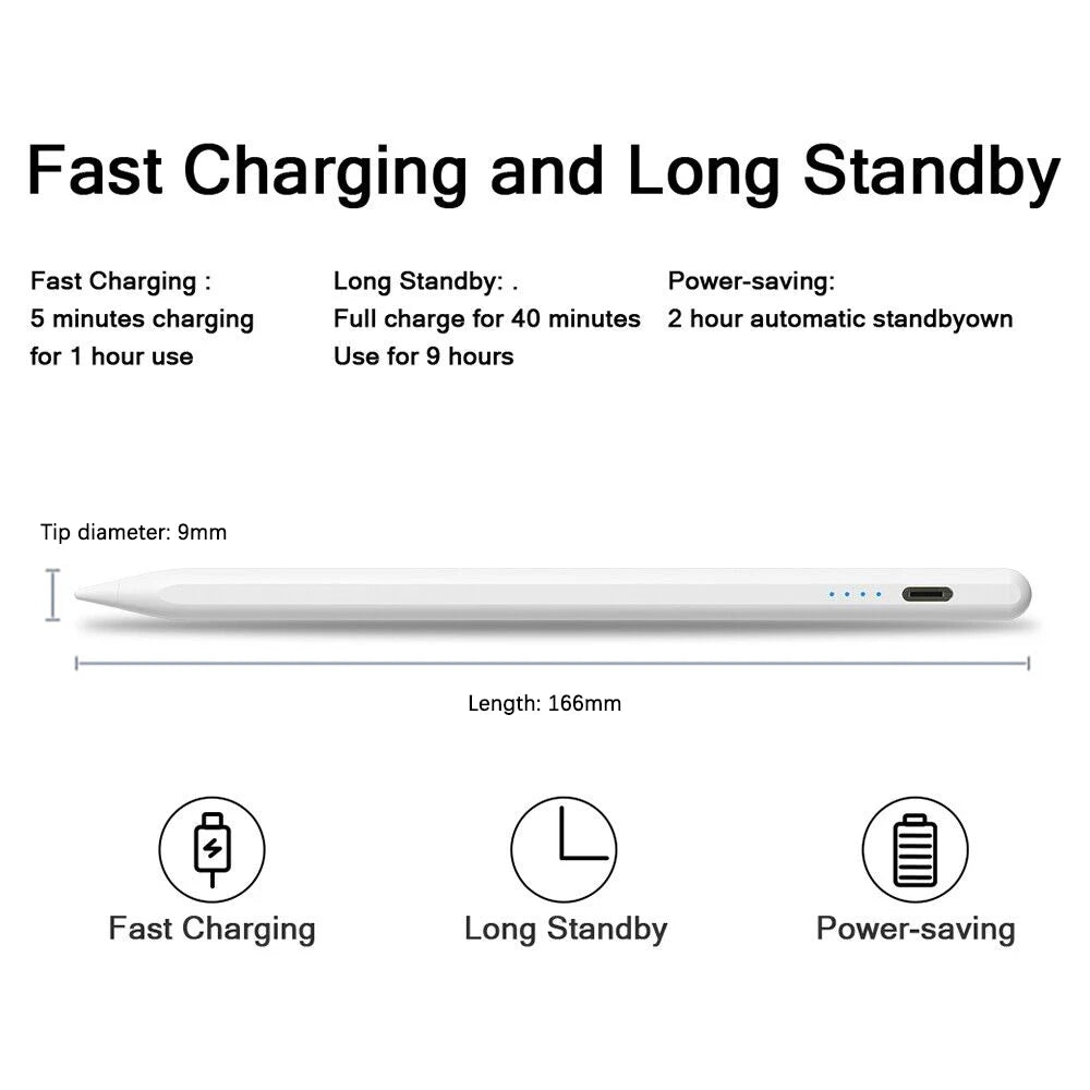 Universal Capacitive Stylus Pen for Tablets & Phones