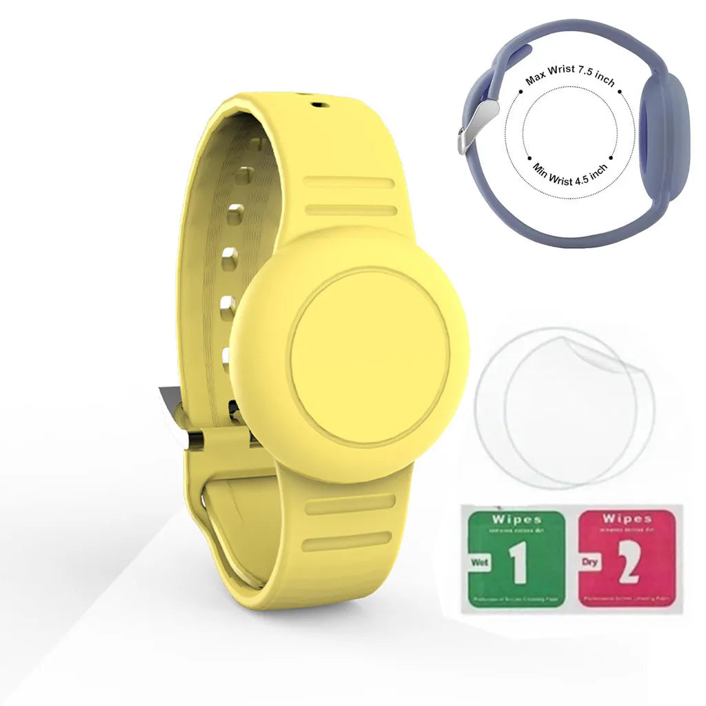Waterproof AirTag Bracelet for Kids Nylon Hidden Tracker Wristband Toddler Band